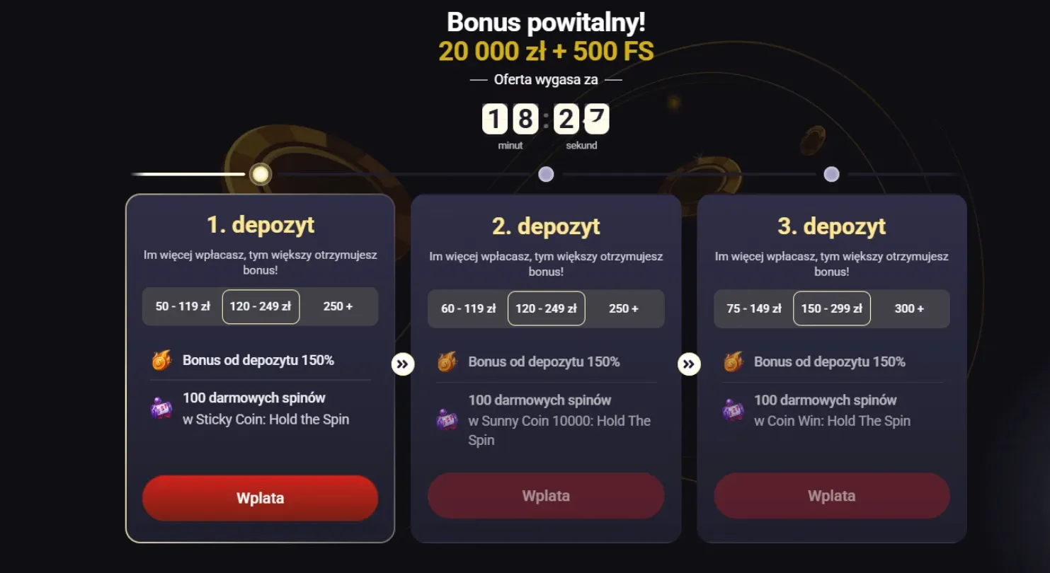 Zestawienie dostępnych bonusów i programów lojalnościowych w kasynie Altaris Casino